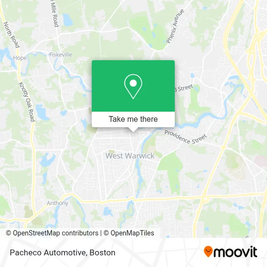 Pacheco Automotive map