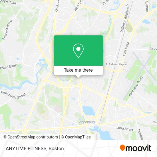 ANYTIME FITNESS map