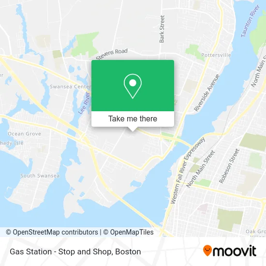 Gas Station - Stop and Shop map