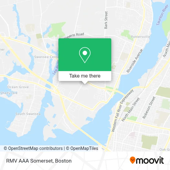 RMV AAA Somerset map