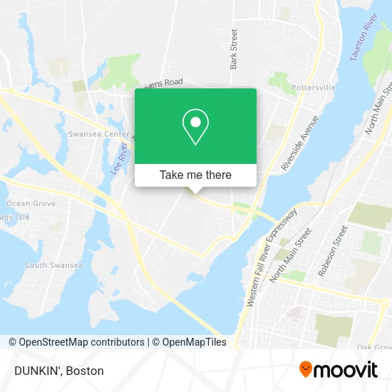 DUNKIN' map