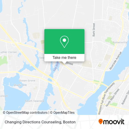 Changing Directions Counseling map