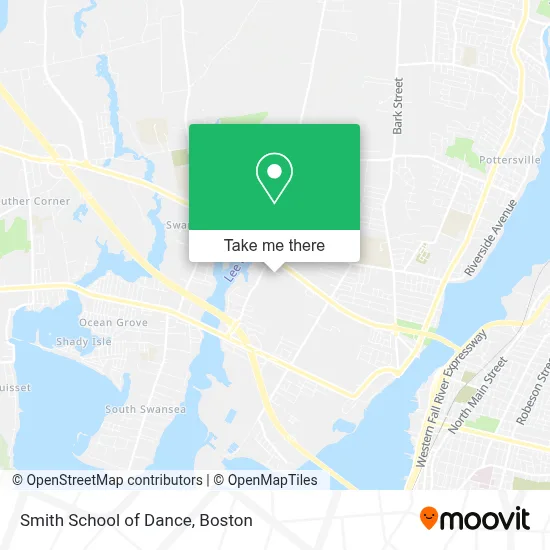 Smith School of Dance map