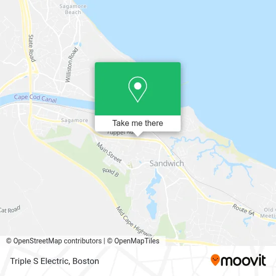 Triple S Electric map