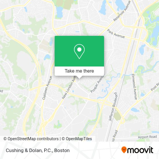 Cushing & Dolan, P.C. map