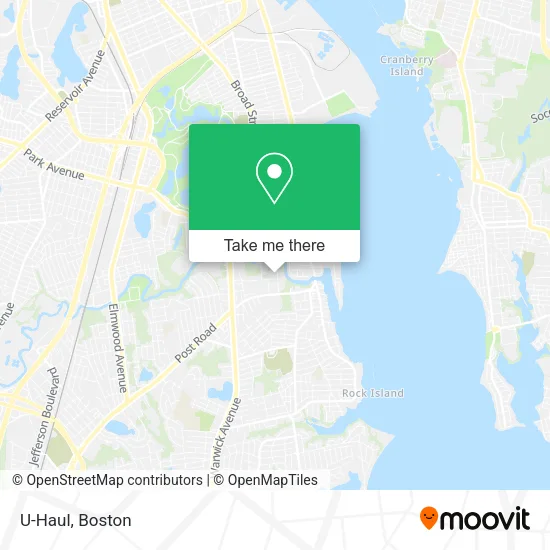 Mapa de U-Haul