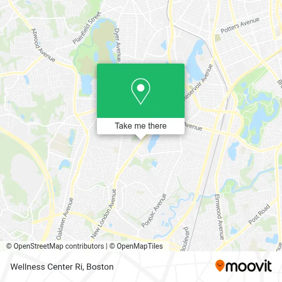 Wellness Center Ri map