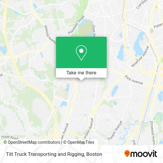 Mapa de Tilt Truck Transporting and Rigging