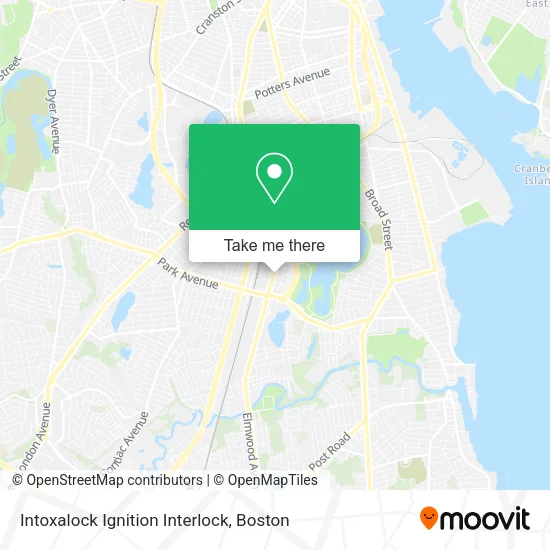 Mapa de Intoxalock Ignition Interlock
