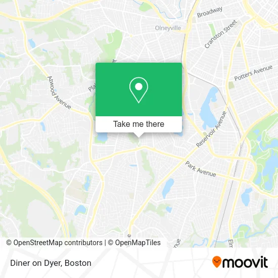 Mapa de Diner on Dyer