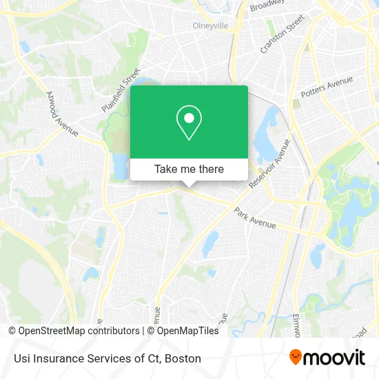 Usi Insurance Services of Ct map