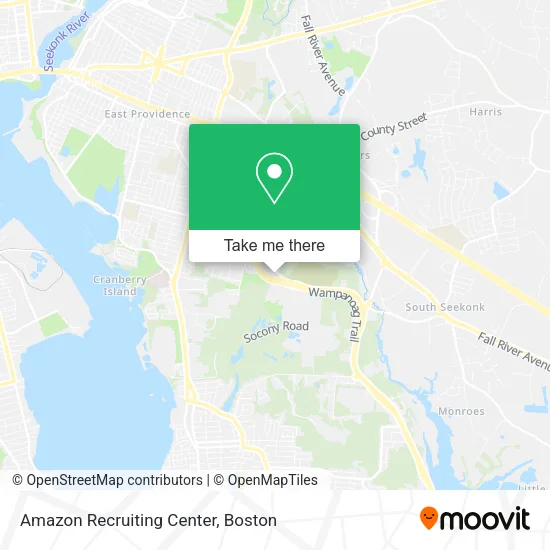 Amazon Recruiting Center map