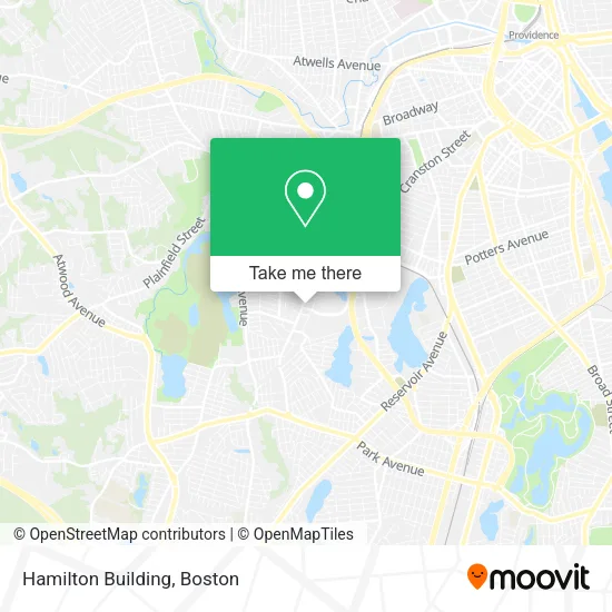 Mapa de Hamilton Building
