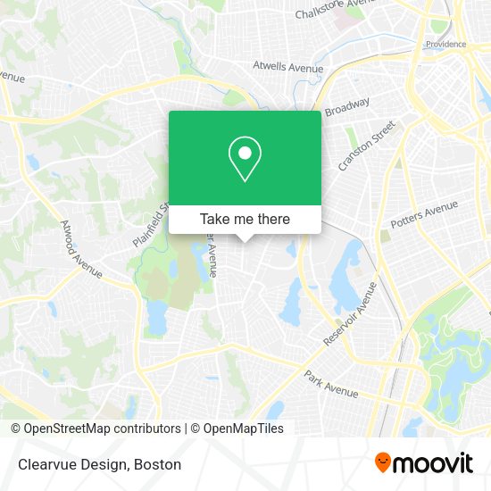 Clearvue Design map