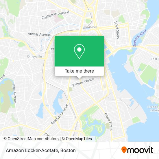 Amazon Locker-Acetate map
