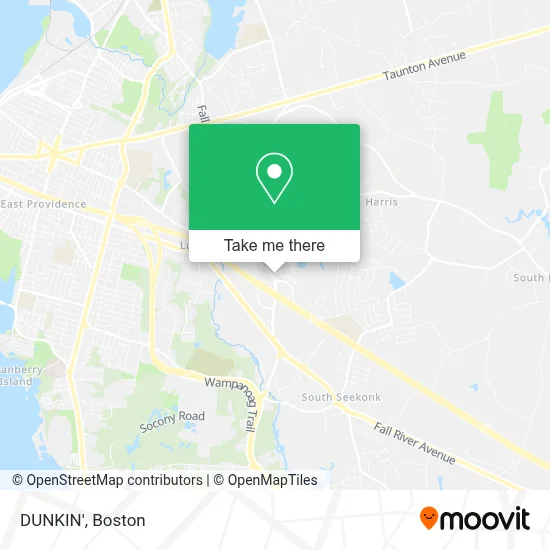 DUNKIN' map