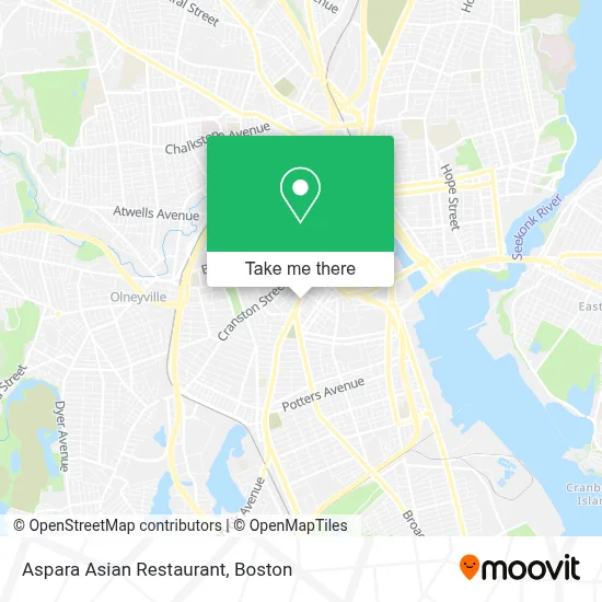 Aspara Asian Restaurant map