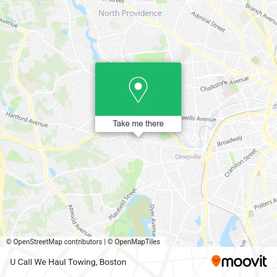 Mapa de U Call We Haul Towing