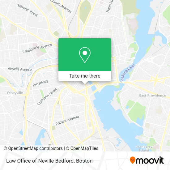 Law Office of Neville Bedford map