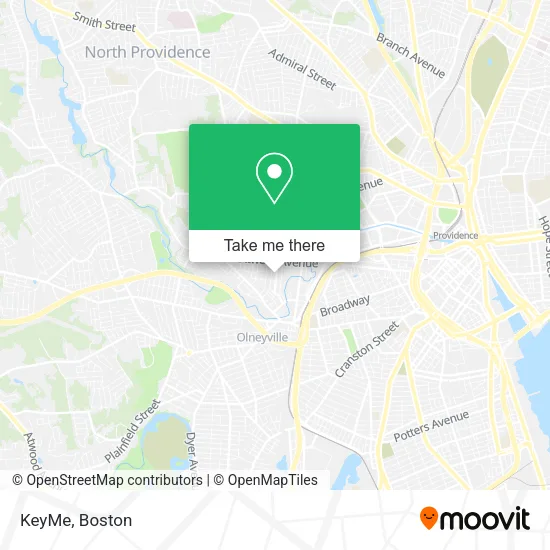 Mapa de KeyMe