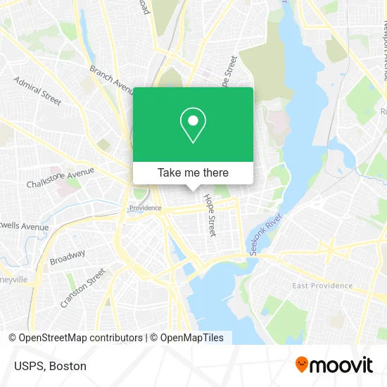 Mapa de USPS