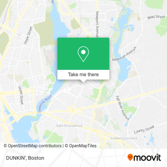 DUNKIN' map