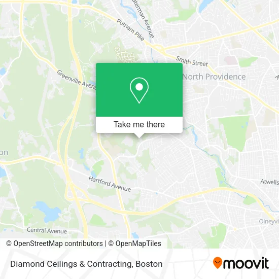 Mapa de Diamond Ceilings & Contracting