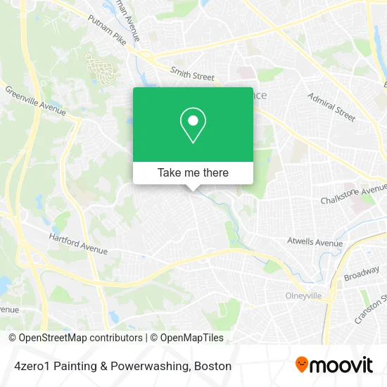 Mapa de 4zero1 Painting & Powerwashing