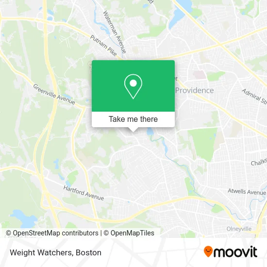 Mapa de Weight Watchers