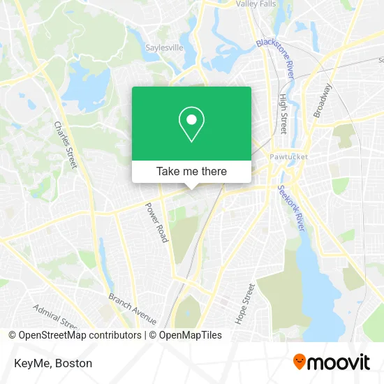 KeyMe map