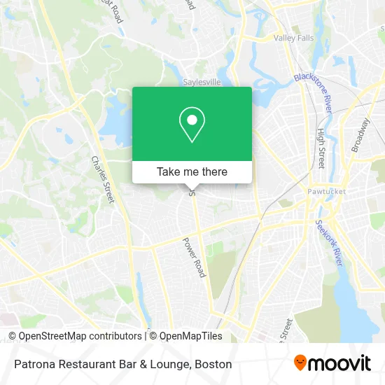 Patrona Restaurant Bar & Lounge map