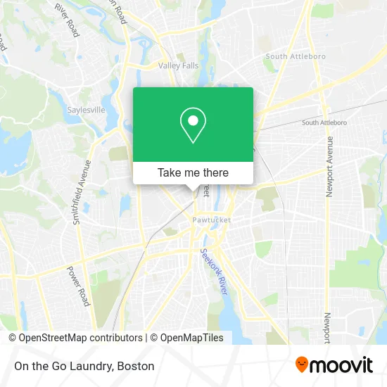 On the Go Laundry map