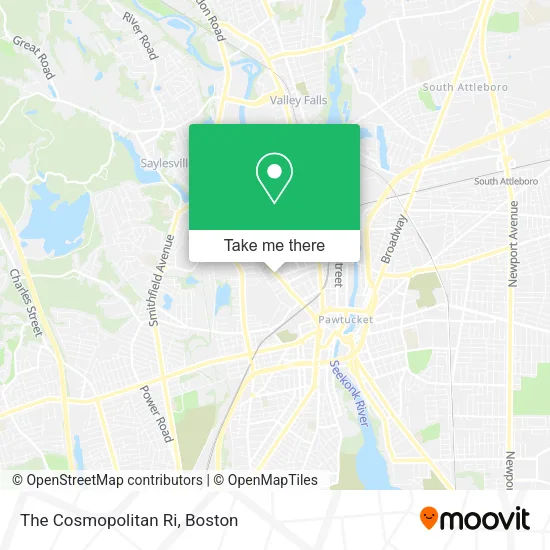 Mapa de The Cosmopolitan Ri