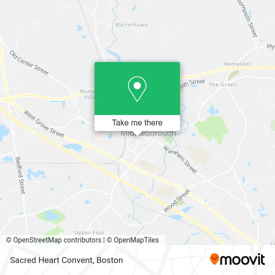 Sacred Heart Convent map