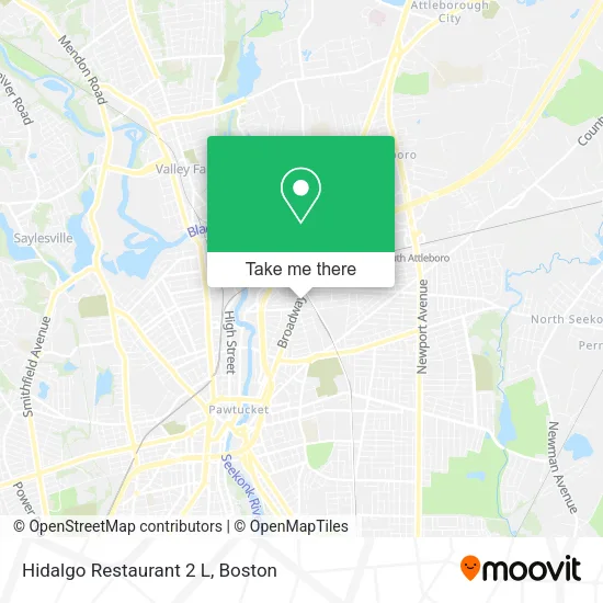 Mapa de Hidalgo Restaurant 2 L