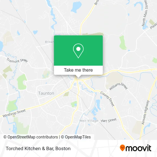 Torched Kitchen & Bar map