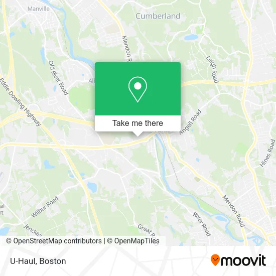 Mapa de U-Haul