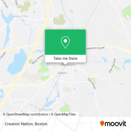 Mapa de Creation Nation