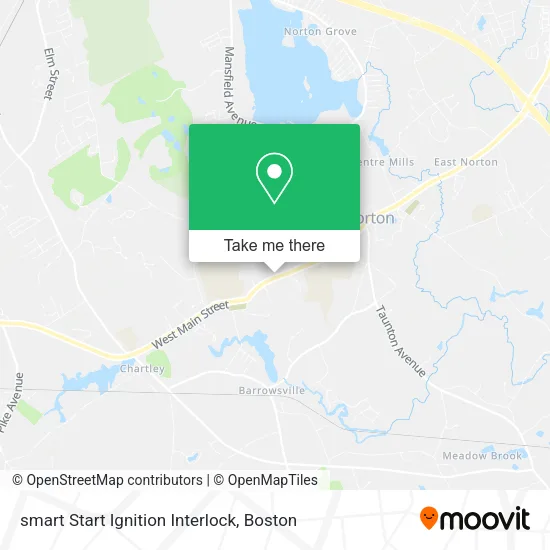 smart Start Ignition Interlock map