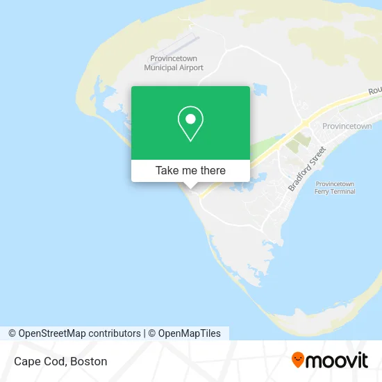 Cape Cod map
