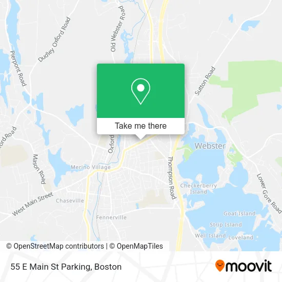 Mapa de 55 E Main St Parking
