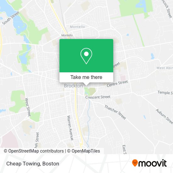 Cheap Towing map