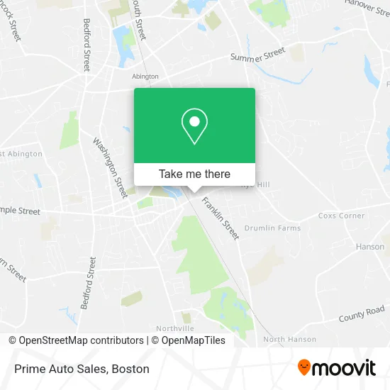Prime Auto Sales map