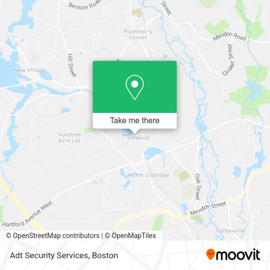 Adt Security Services map