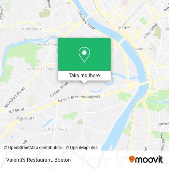 Valenti's Restaurant map