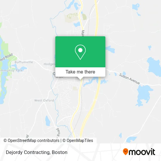 Mapa de Dejordy Contracting