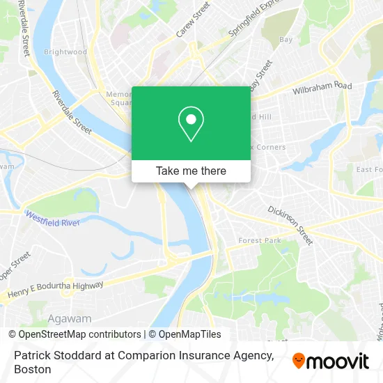 Patrick Stoddard at Comparion Insurance Agency map