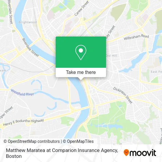 Mapa de Matthew Maratea at Comparion Insurance Agency