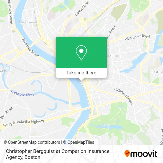 Christopher Bergquist at Comparion Insurance Agency map