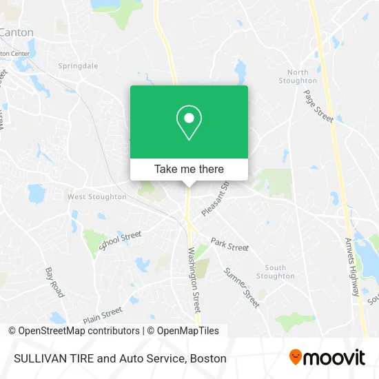 Mapa de SULLIVAN TIRE and Auto Service